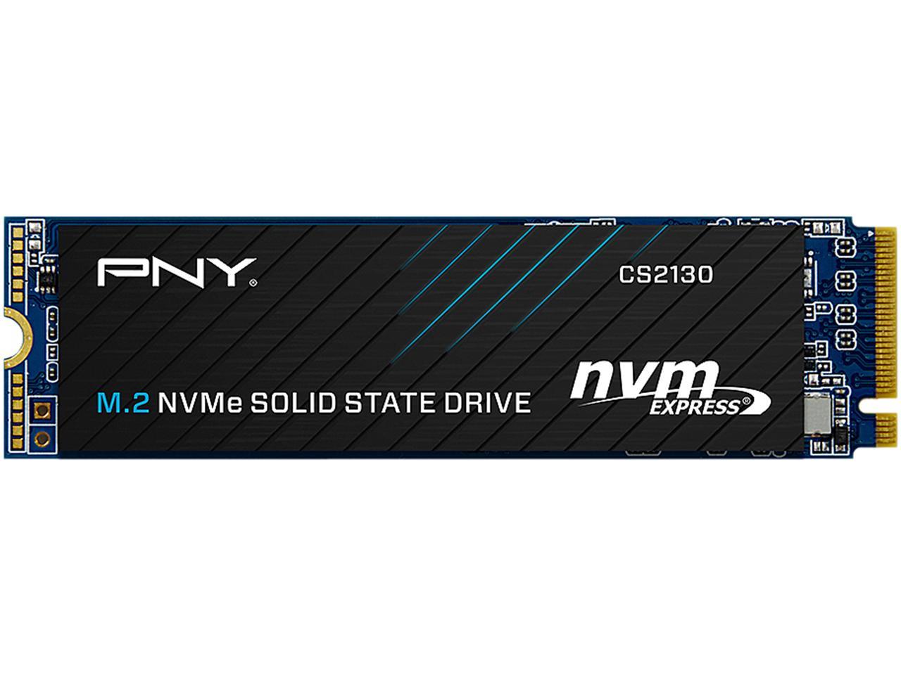 Pny Cs2130 M.2 2280 8 To Pci-Express 3.0 X4, Nvme 1.3 3D Nand Disque SSD  interne M280Cs2130-8 To-Rb