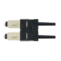 Panduit Sc Opticam® 50/125?M Multimode Duplex Fiber Optic Connector Black Wire Connector
