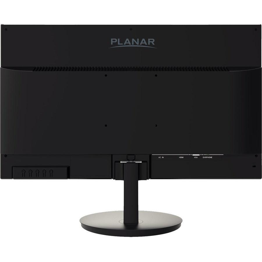 Planar Pln2400 24 Inch Widescreen 1,000:1 6Ms Vga/Hdmi Edge-Lit Led Lcd Monitor (Black)