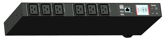 Raritan Px3-4104R-V2 Power Distribution Unit (Pdu) 6 Ac Outlet(S) 1U Black