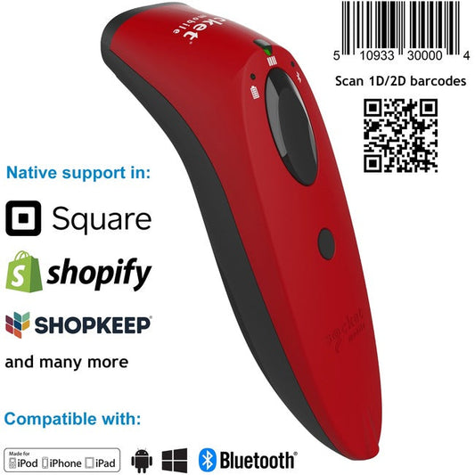Socketscan S740 2D Barcode Red,Scanner