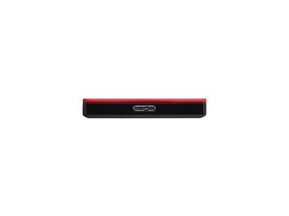 Seagate Backup Plus Slim 1Tb Usb 3.0 Portable External Hard Drive - Stdr1000103 (Red)