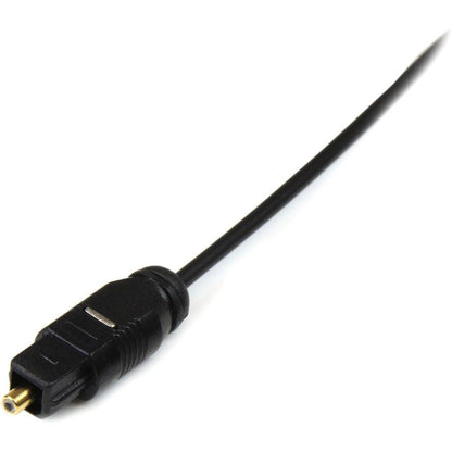 Startech.Com 6 Ft Thin Toslink Digital Audio Cable 1.83 M Black