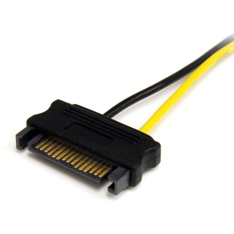 Startech.Com 6In Sata Power To 8 Pin Pci Express Video Card Power Cable Adapter