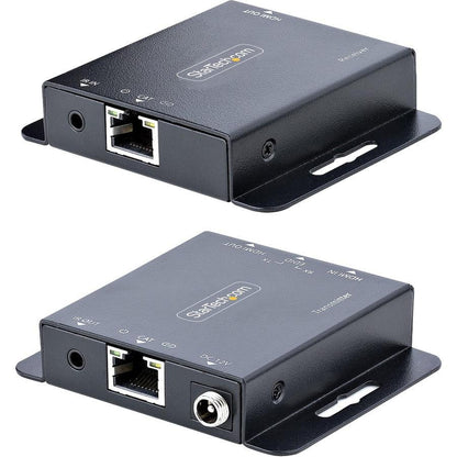 Startech.Com Hdmi Extender Over Cat6/Cat5, 4K30Hz/130Ft Or 1080P/230Ft Video Extender, Hdmi Over Ethernet Extender, Poc Hdmi Transmitter And Receiver Kit, Ir Ext. - Local Video