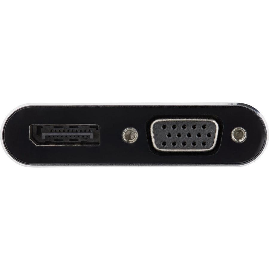 Startech.Com Usb C Multiport Video Adapter - Usb-C To 4K 60Hz Displayport 1.2 Or 1080P Vga Monitor