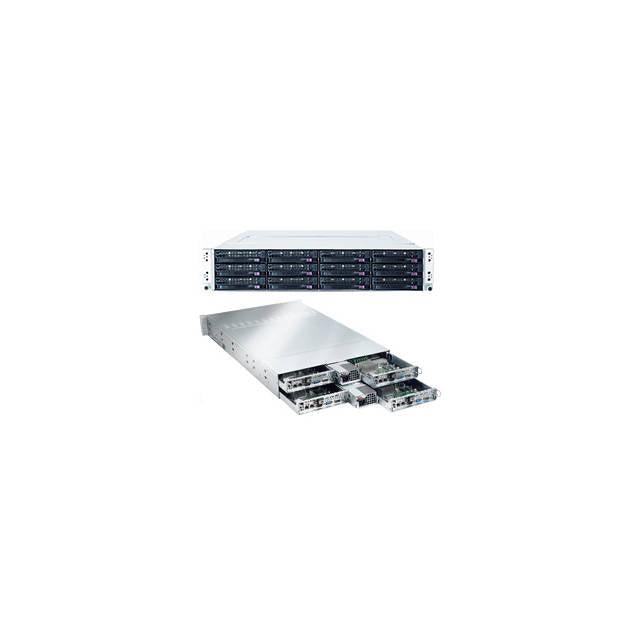 Supermicro Superserver Sys-5026Ti-Btrf Four Node Lga1156 920W 2U Rackmount Server Barebone System (Black)