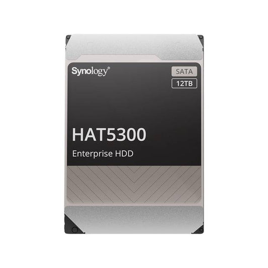 Synology Hat5300-12T 12Tb 7200Rpm Sata 6.0 Gb/S 512E 3.5 Inch Sata Enterprise Hard Drive