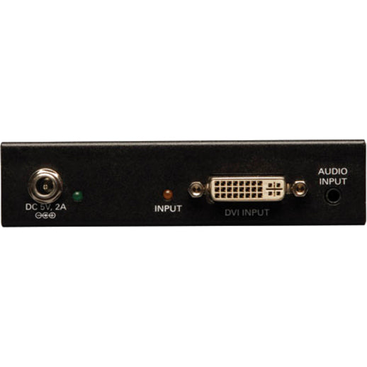 Tripp Lite 2-Port Dvi Splitter With Audio And Signal Booster, Single-Link 1920X1200 At 60Hz/1080P (Dvi F/2Xf)