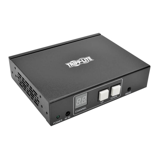 Tripp Lite B160-200-Hsi 2-Port Hdmi Over Ip Extender Receiver Over Cat5/Cat6, Rs-232 Serial And Ir Control, 1080P 60 Hz, 328 Ft. (100 M), Taa