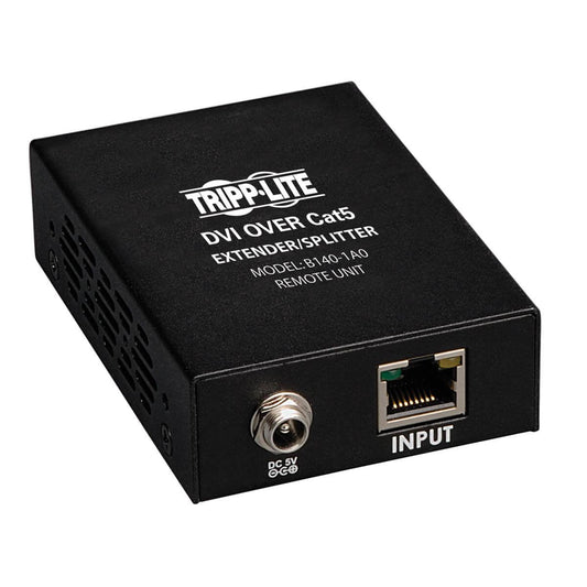 Tripp Lite Dvi Over Cat5/Cat6 Active Extender, Box-Style Remote Video Receiver, 1920X1080 At 60Hz, Up To 61 M (200-Ft.)