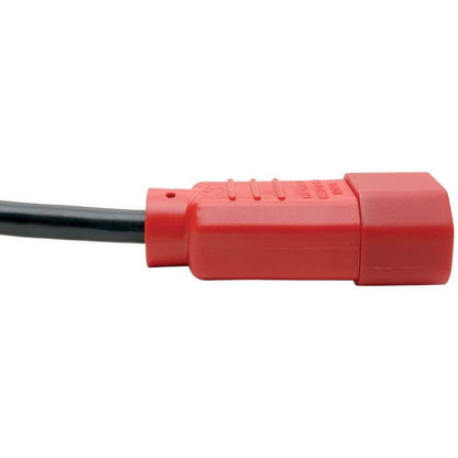 Tripp Lite P004-004-Rd Pdu Power Cord, C13 To C14 - 10A, 250V, 18 Awg, 4 Ft. (1.22 M), Red