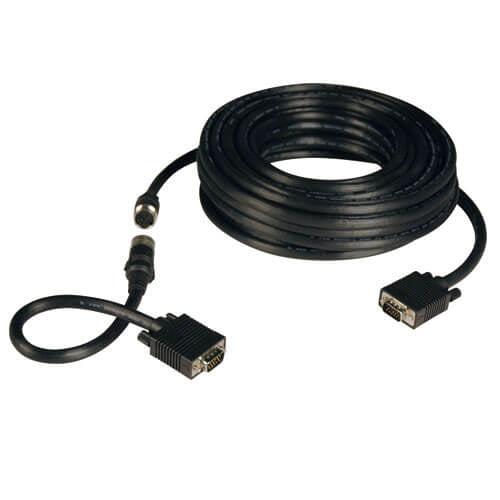 Tripp Lite P503-100 Vga Easy Pull High-Resolution Rgb Coaxial Cable (Hd15 M/M), 100 Ft. (30.5 M)