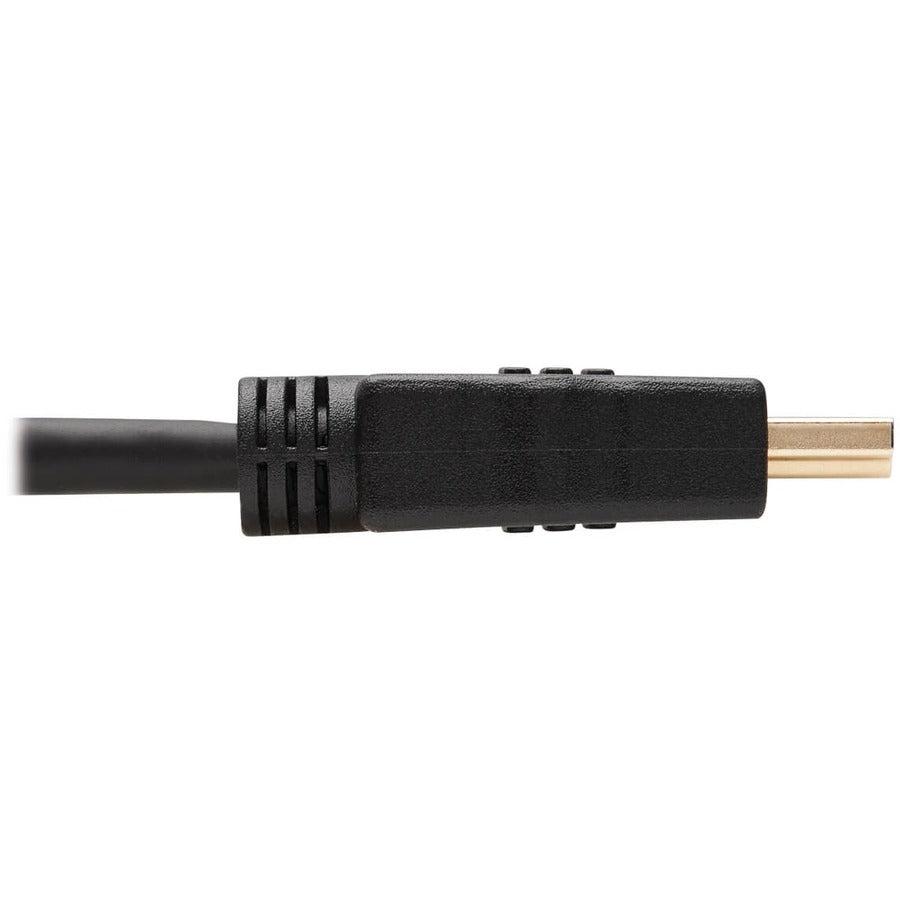Tripp Lite P566Ab-006 Safe-It Hdmi To Dvi-D Single-Link Antibacterial Adapter Cable (M/M), 1080P 60 Hz, Black, 6 Ft. (1.8 M)