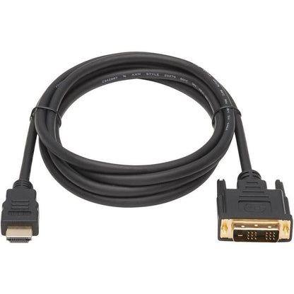 Tripp Lite P566Ab-006 Safe-It Hdmi To Dvi-D Single-Link Antibacterial Adapter Cable (M/M), 1080P 60 Hz, Black, 6 Ft. (1.8 M)