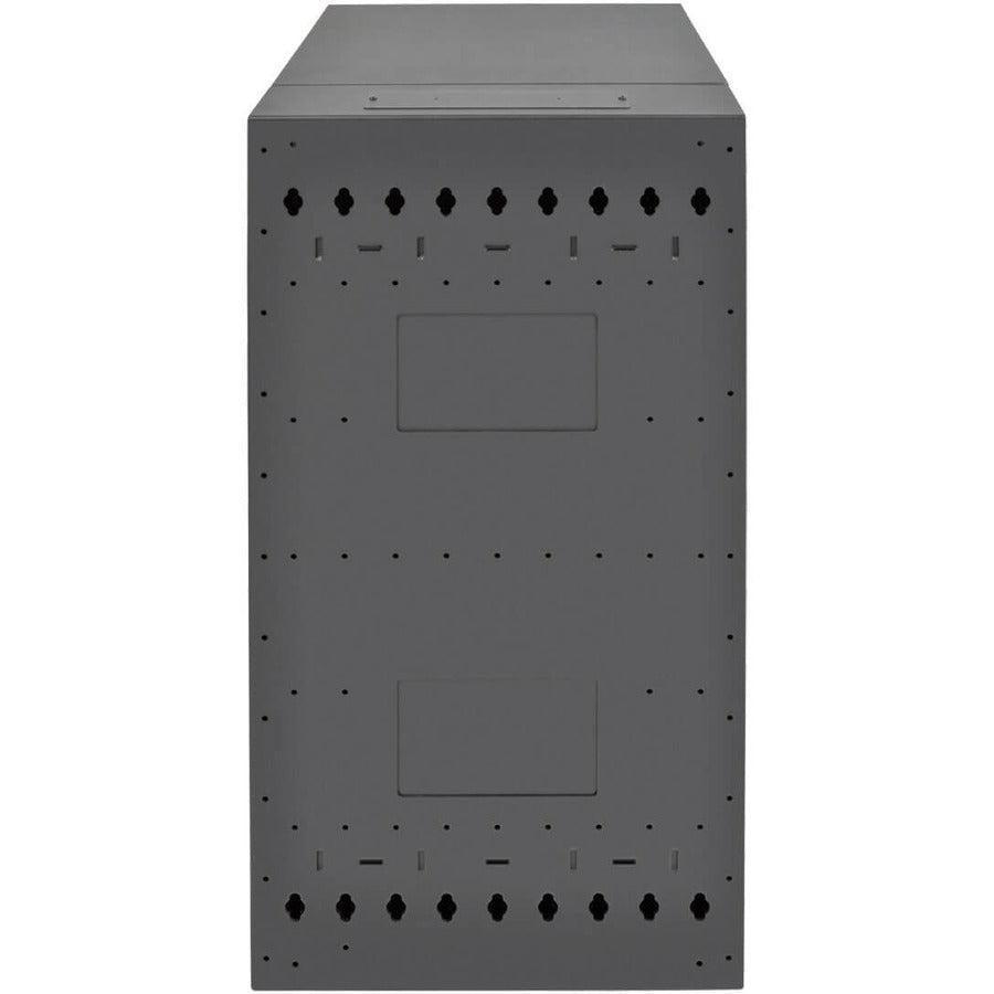 Tripp Lite Srwf16U38 Smartrack 16U Low-Profile Vertical-Mount Wall-Mount Half-Height Server Rack Enclosure