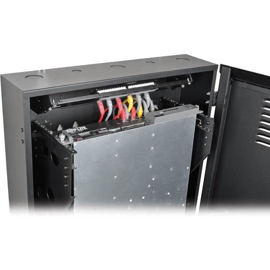 Tripp Lite Srwf4U36 Smartrack 4U Low-Profile Vertical-Mount Server-Depth Wall-Mount Rack Enclosure Cabinet