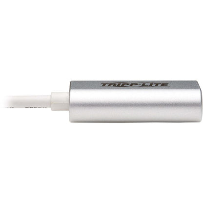 Tripp Lite U437-002 2-Port Usb-C To 3.5 Mm Stereo Audio Adapter - Usb 2.0, Silver