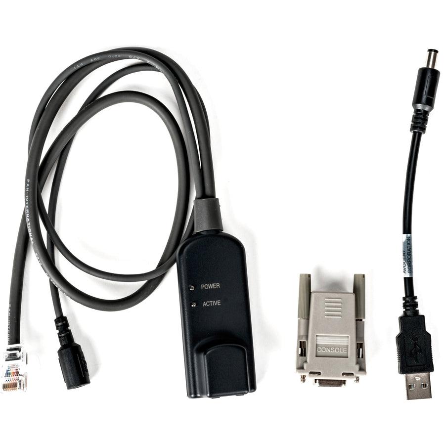 Vertiv Avocent Mpuiq-Srl Kvm Serial Interface Adapter Rj-45 + Serial Rj - 45, Black