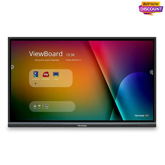 Viewsonic Ifp9850 Interactive Whiteboard 2.49 M (98") 3840 X 2160 Pixels Touchscreen Black Hdmi