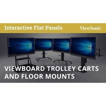 Viewsonic Vb-Stnd-002 Signage Display Mount 2.18 M (86") Black