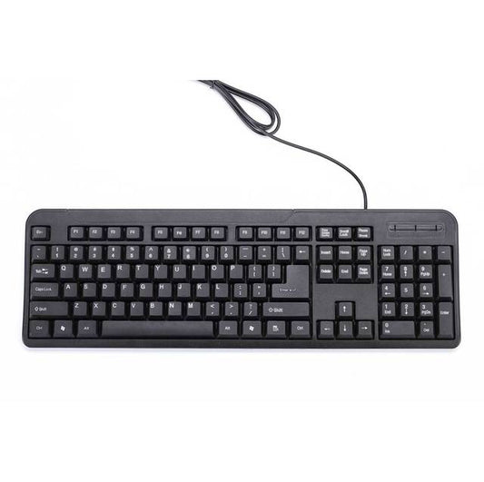 Imicro Kb-Us0803 104-Key Wired Usb English Keyboard (Black)