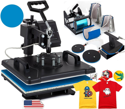 Multifunction in 8 in 1 Heat Press Machines