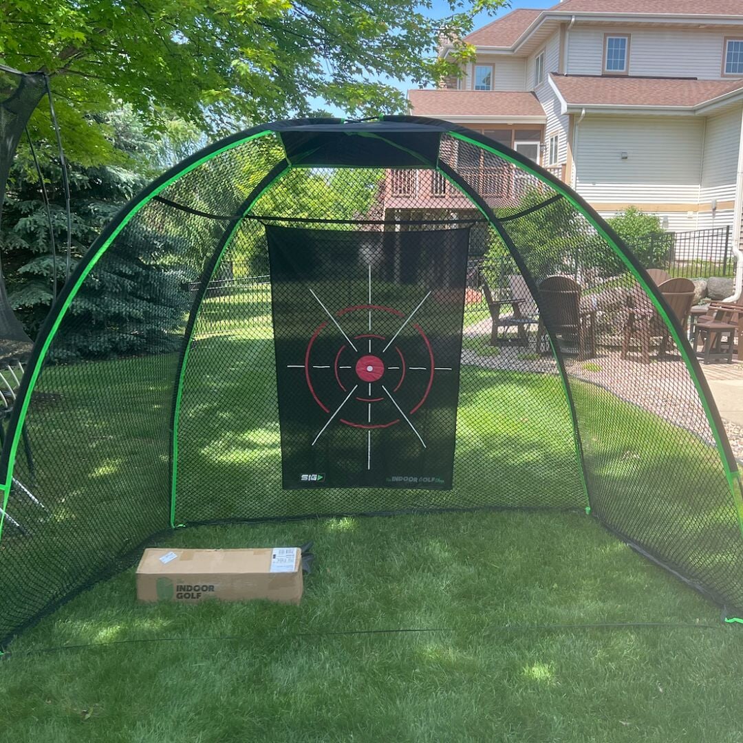 10' x 7' Rounded Golf Net