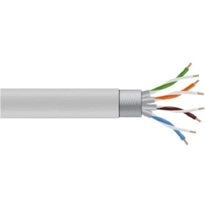 1000Ft Cat6A White Stranded,Utp 650Mhz Cm Pvc Poe Bulk Cable