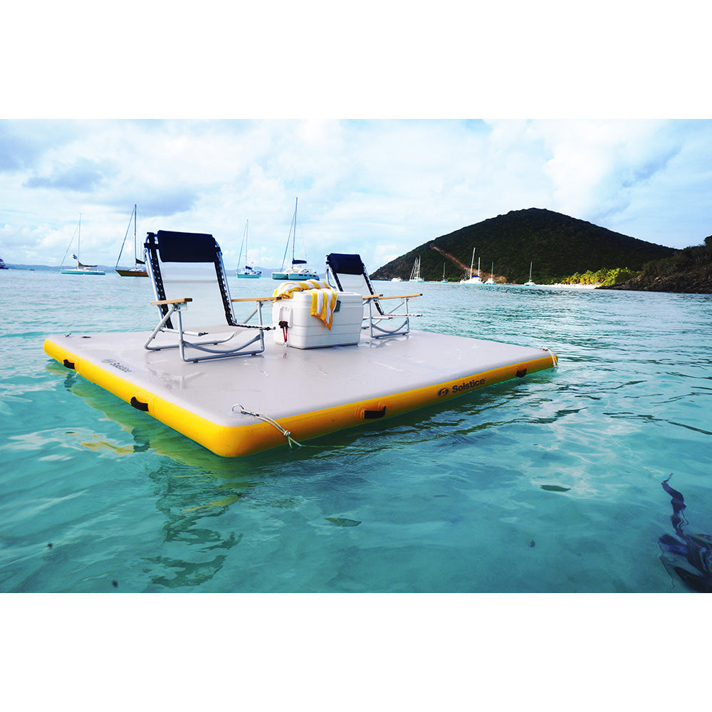 Solstice Watersports 10&#39; x 8&#39; Inflatable Dock