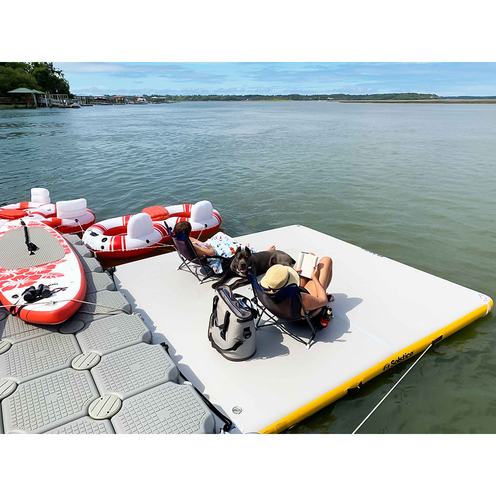 Solstice Watersports 10&#39; x 10&#39; Inflatable Dock