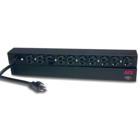 Apc Rack Pdu, Basic, 1U, 20A, 120V Power Distribution Unit (Pdu) Black