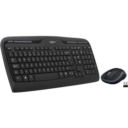 Logitech Mk330 Keyboard Rf Wireless Black