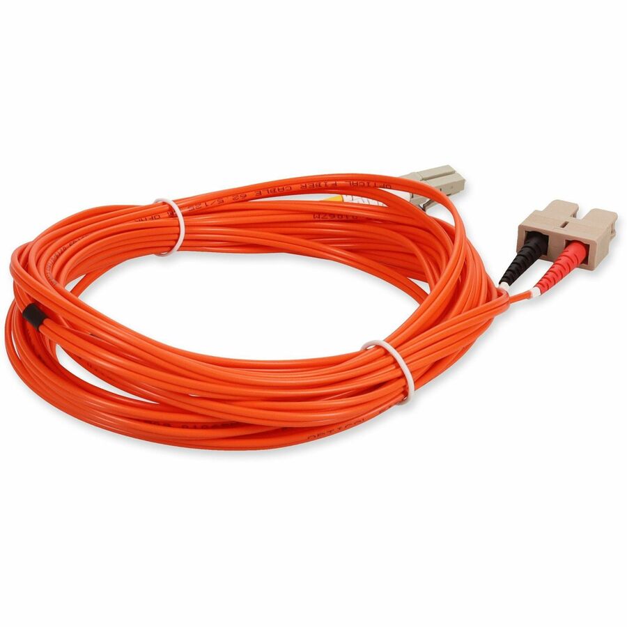 Addon Networks 1M Mmf Lc/Sc Fibre Optic Cable Orange