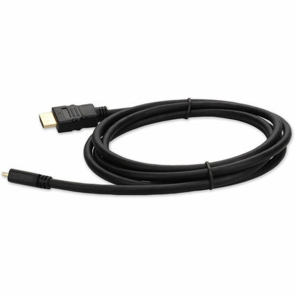 Addon Networks Hdmi To Microhdmi, M/M, 1M Hdmi Cable Hdmi Type A (Standard) Hdmi Type D (Micro) Black