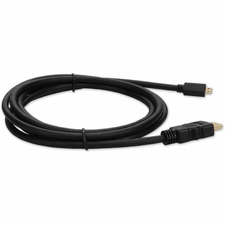 Addon Networks Hdmi To Microhdmi, M/M, 1M Hdmi Cable Hdmi Type A (Standard) Hdmi Type D (Micro) Black