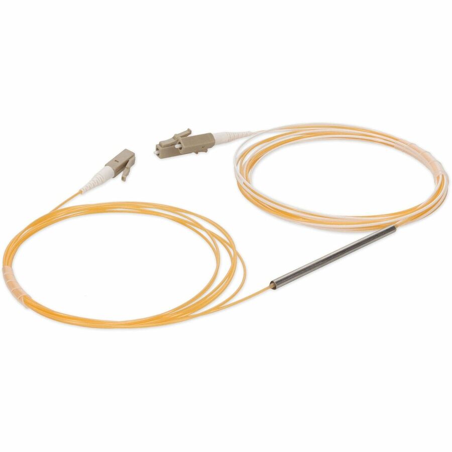 AddOn 3m LC (Male) to 2xLC (Male) Orange OM2 Simplex Fiber Splitter Cable With 50/50 Ratio ADD-CS-1X2553MMLC