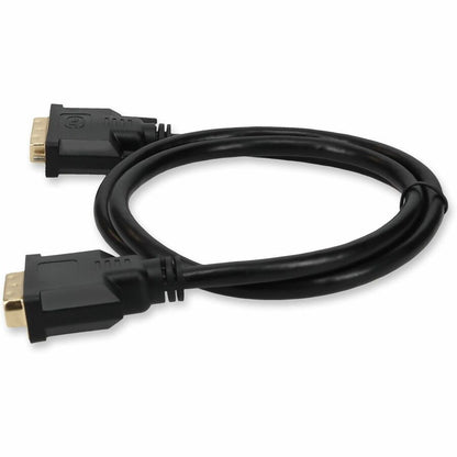 Addon Networks 1Ft Dvi-D To Dvi-D Dvi Cable 0.3 M Black