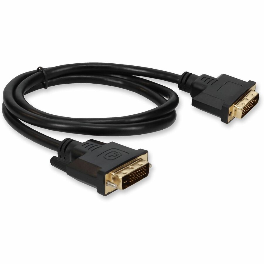 Addon Networks 1Ft Dvi-D To Dvi-D Dvi Cable 0.3 M Black