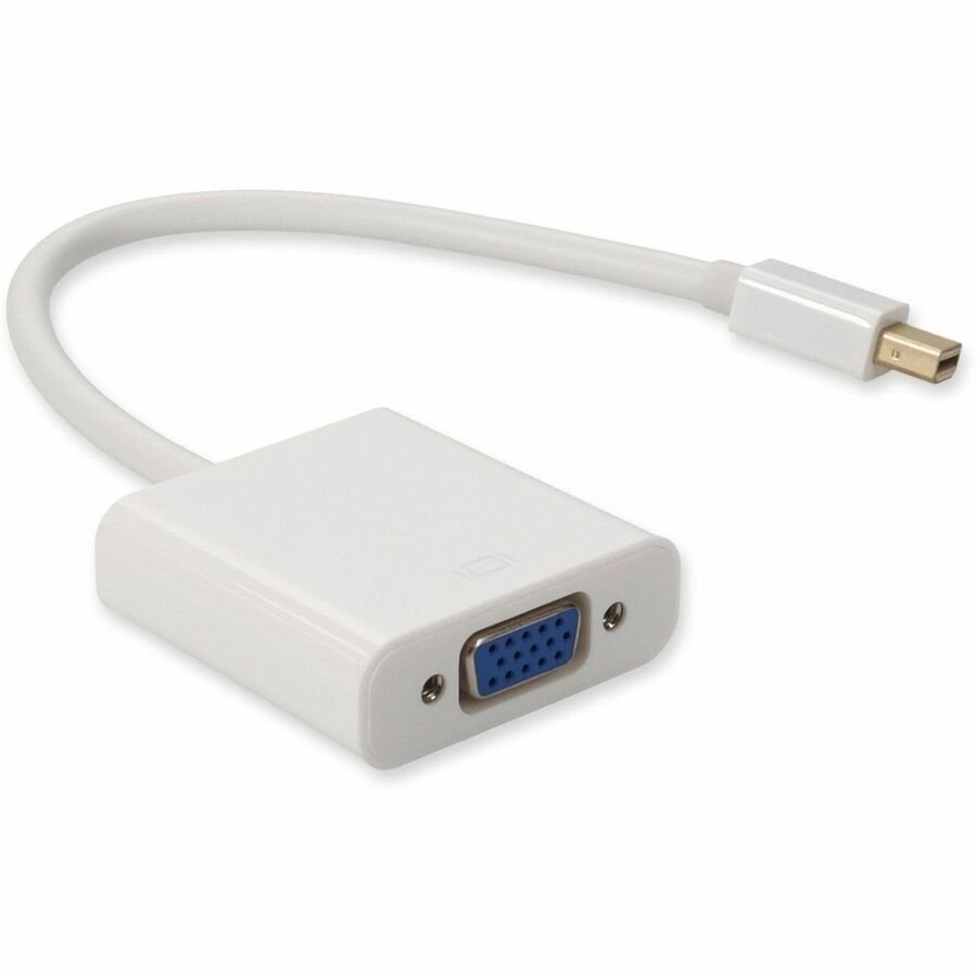 Addon Networks Mdisplayport2Vgaw Video Cable Adapter 0.2 M Mini Displayport Vga (D-Sub) White