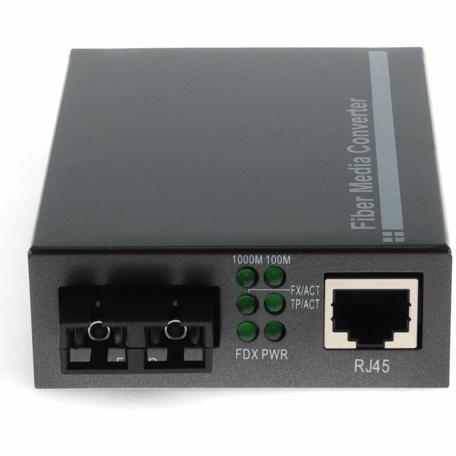 Addon Networks Add-Gmc-Lx-4Sc Network Media Converter 1000 Mbit/S 1310 Nm Single-Mode Grey