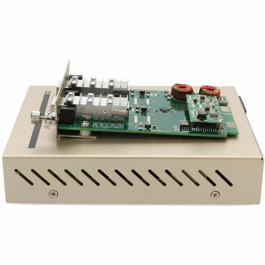 Addon Networks Add-Mcc10G2Sfp-Sk Network Media Converter 10000 Mbit/S White