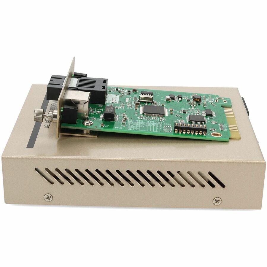 AddOn 10/100Base-TX(RJ-45) to 100Base-FX(SC) MMF 1310nm 2km Standalone Media Converter Card Kit ADD-MCC1MMM2K-SK