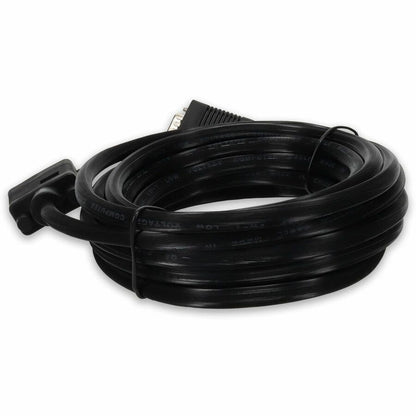 5Pk 15Ft Vga Male To Vga Male Black Cables For Resolution Up To 1920X1200 (Wuxga)