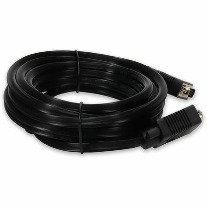 5Pk 15Ft Vga Male To Vga Male Black Cables For Resolution Up To 1920X1200 (Wuxga)