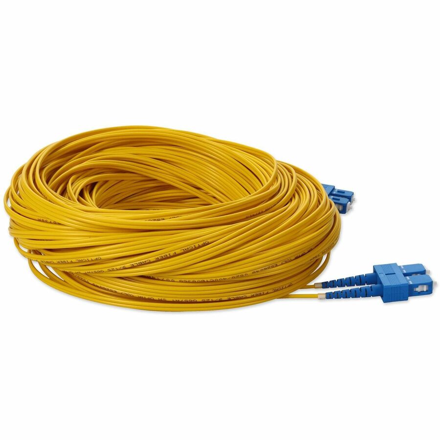 Addon Networks 15M Sc-Sc Fibre Optic Cable Os1 Yellow