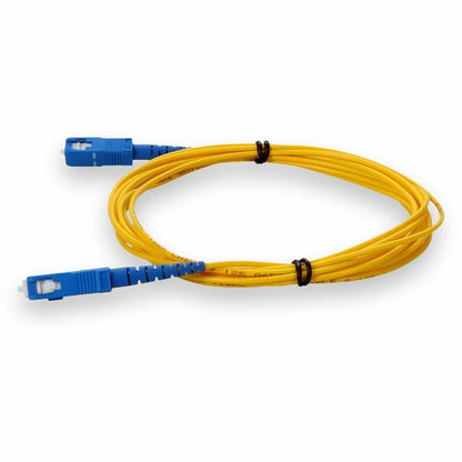 AddOn 5m SC (Male) to SC (Male) Yellow OS2 Simplex Fiber OFNR (Riser-Rated) Patch Cable ADD-SC-SC-5MS9SMF