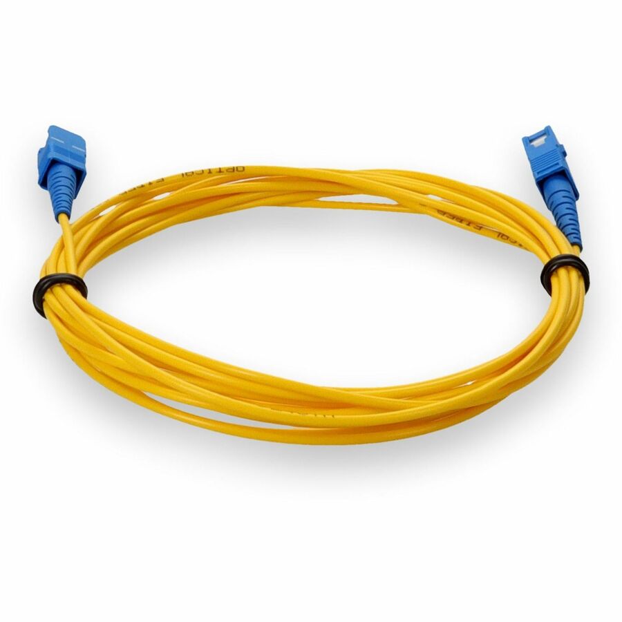 AddOn 5m SC (Male) to SC (Male) Yellow OS2 Simplex Fiber OFNR (Riser-Rated) Patch Cable ADD-SC-SC-5MS9SMF