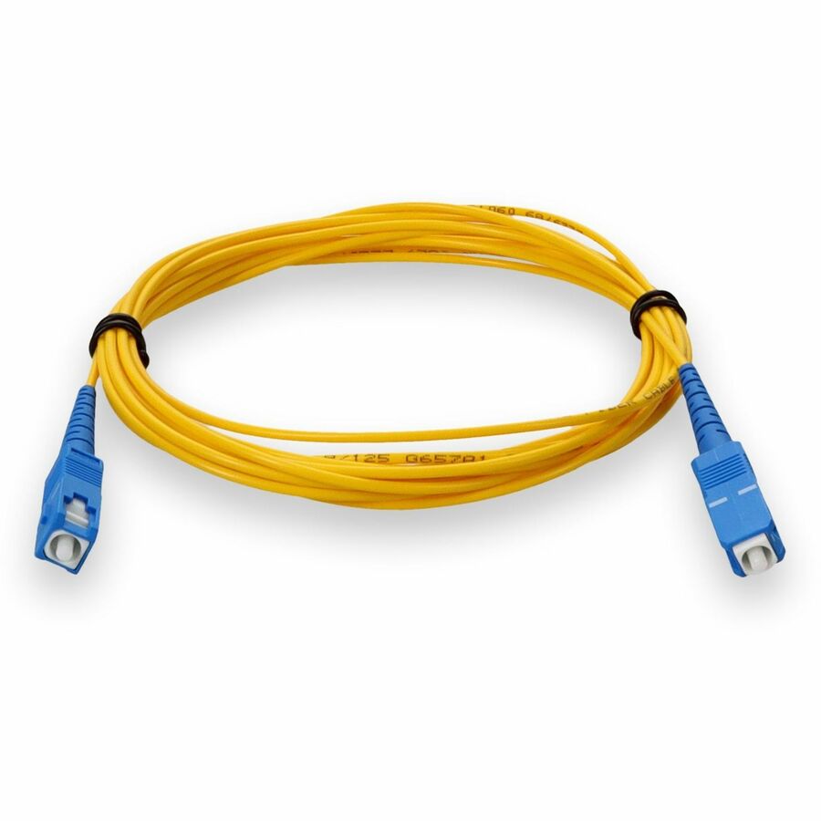 AddOn 5m SC (Male) to SC (Male) Yellow OS2 Simplex Fiber OFNR (Riser-Rated) Patch Cable ADD-SC-SC-5MS9SMF