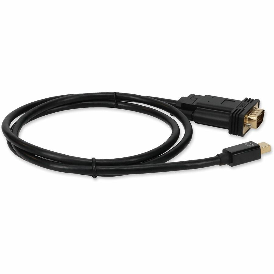 5Pk 3Ft Mini-Displayport 1.1 Male To Vga Male Black Cables For Resolution Up To 1920X1200 (Wuxga)